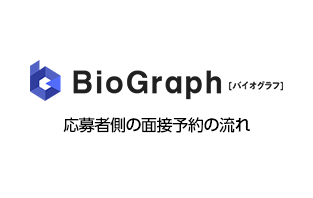 応募者側の面接予約の流れ